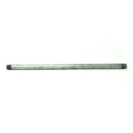 1/8 Inch X 10 Inch Galvanized Steel Nipple